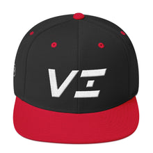 Virgin Islands - Flat Brim Hat - White Embroidery - VI - Many Hat Color Options Available