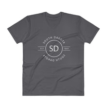 South Dakota - V-Neck T-Shirt - Reflections