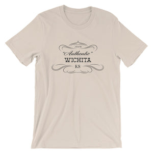 Kansas - Wichita KS - Short-Sleeve Unisex T-Shirt - "Authentic"