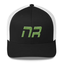 Native Realm - Mesh Back Trucker Cap - Green Embroidery - NR - Many Hat Color Options Available