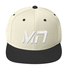 Minnesota - Flat Brim Hat - White Embroidery - MN - Many Hat Color Options Available