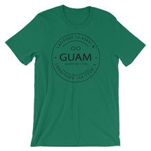 Guam - Short-Sleeve Unisex T-Shirt - Latitude & Longitude