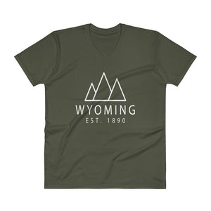 Wyoming - V-Neck T-Shirt - Established