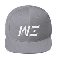 Wisconsin - Flat Brim Hat - White Embroidery - WI - Many Hat Color Options Available
