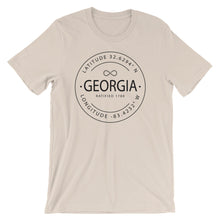 Georgia - Short-Sleeve Unisex T-Shirt - Latitude & Longitude