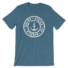 USA Designs - Short-Sleeve Unisex T-Shirt - Anchor