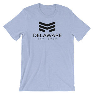 Delaware - Short-Sleeve Unisex T-Shirt - Established