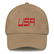 USA Designs - Embroidered Low Profile Cotton Hat - USA