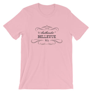 Washington - Bellevue WA - Short-Sleeve Unisex T-Shirt - "Authentic"