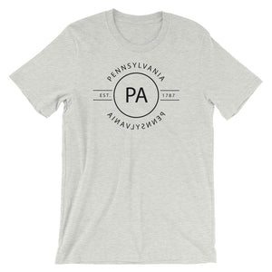 Pennsylvania - Short-Sleeve Unisex T-Shirt - Reflections