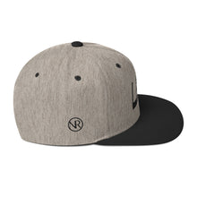 USA Designs - Embroidered Flat Brim, Snapback Hat - USA