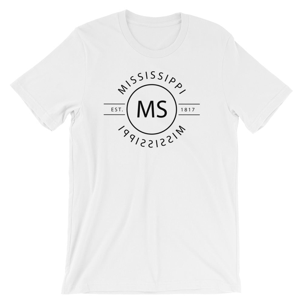 Mississippi - Short-Sleeve Unisex T-Shirt - Reflections