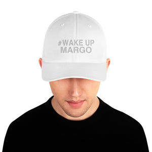 Margo's Collection - #WAKUPMARGO - Structured Twill Cap - 2 Sizes - Embroidered Front and Back (#WUM)