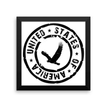 USA Designs - Framed Print - Eagle