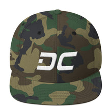 Washington DC - Flat Brim Hat - White Embroidery - DC - Many Hat Color Options Available