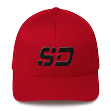 South Dakota - Structured Twill Cap - Black Embroidery - SD - Many Hat Color Options Available