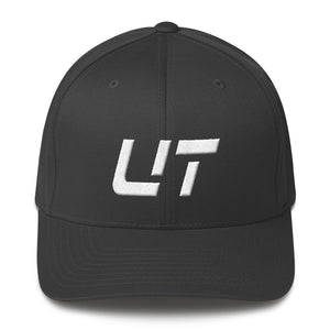 Utah - Structured Twill Cap - White Embroidery - UT - Many Hat Color Options Available
