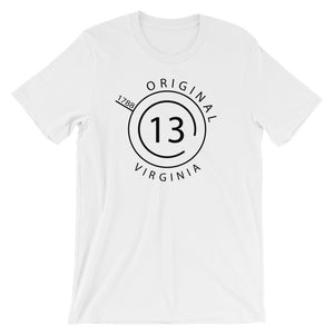 Virginia - Short-Sleeve Unisex T-Shirt - Original 13