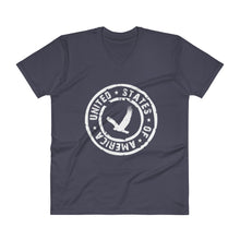 USA Designs - V-Neck T-Shirt - Eagle