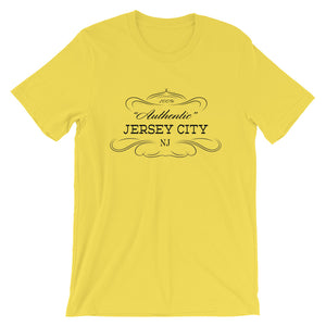 New Jersey - Jersey City NJ - Short-Sleeve Unisex T-Shirt - "Authentic"
