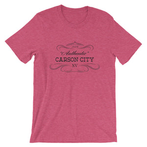 Nevada - Carson City NV - Short-Sleeve Unisex T-Shirt - "Authentic"