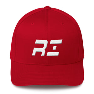 Rhode Island - Structured Twill Cap - White Embroidery - RI - Many Hat Color Options Available