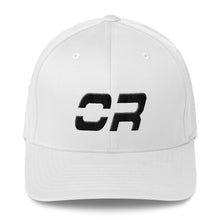 Oregon - Structured Twill Cap - Black Embroidery - OR - Many Hat Color Options Available