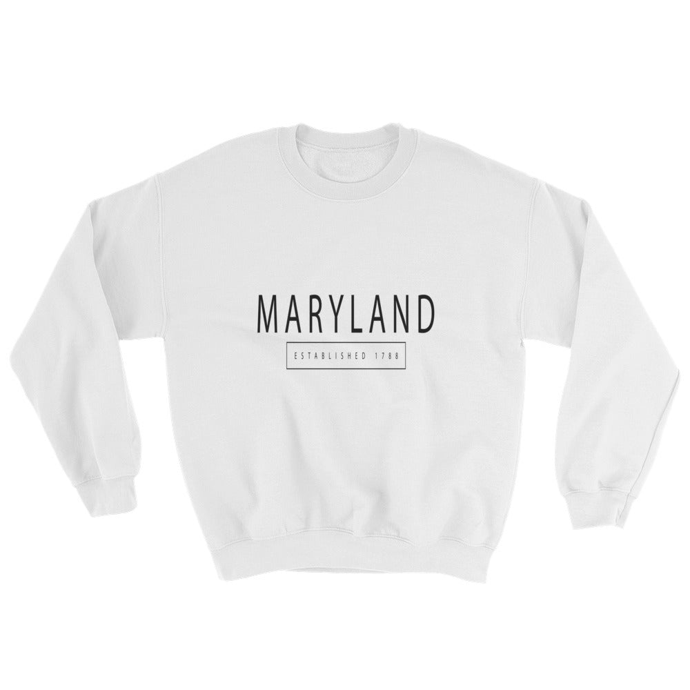 Maryland - Crewneck Sweatshirt - Established