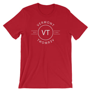 Vermont - Short-Sleeve Unisex T-Shirt - Reflections
