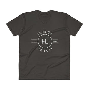 Florida - V-Neck T-Shirt - Reflections