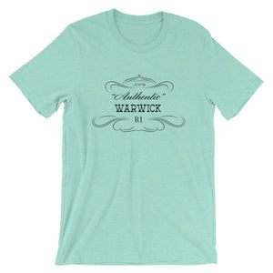 Rhode Island - Warwick RI - Short-Sleeve Unisex T-Shirt - "Authentic"