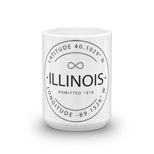 Illinois - Mug - Latitude & Longitude