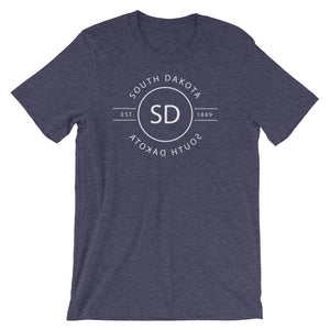 South Dakota - Short-Sleeve Unisex T-Shirt - Reflections