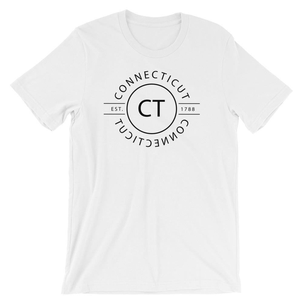 Connecticut - Short-Sleeve Unisex T-Shirt - Reflections