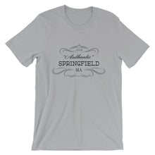 Massachusetts - Springfield MA - Short-Sleeve Unisex T-Shirt - "Authentic"