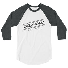 Oklahoma - 3/4 Sleeve Raglan Shirt - Established