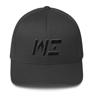 Wisconsin - Structured Twill Cap - Black Embroidery - WI - Many Hat Color Options Available