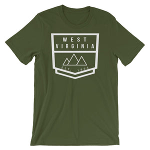 West Virginia - Short-Sleeve Unisex T-Shirt - Established