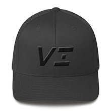 Virgin Islands - Structured Twill Cap - Black Embroidery - VI - Many Hat Color Options Available