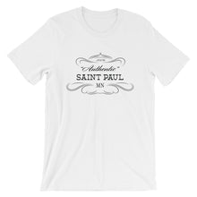 Minnesota - Saint Paul MN - Short-Sleeve Unisex T-Shirt - "Authentic"