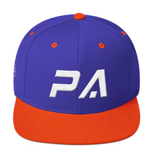Pennsylvania - Flat Brim Hat - White Embroidery - PA - Many Hat Color Options Available