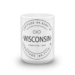 Wisconsin - Mug - Latitude & Longitude