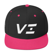 Virgin Islands - Flat Brim Hat - White Embroidery - VI - Many Hat Color Options Available