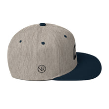 Georgia - Flat Brim Hat - Black Embroidery - GA - Many Hat Color Options Available