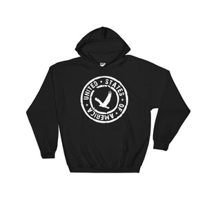 USA Designs - Hooded Sweatshirt - Eagle