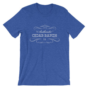 Iowa - Cedar Rapids IA - Short-Sleeve Unisex T-Shirt - "Authentic"