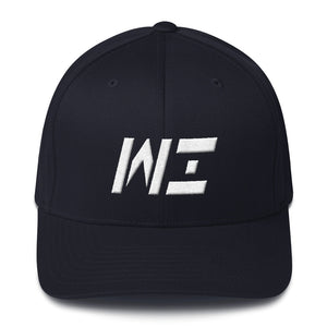 Wisconsin - Structured Twill Cap - White Embroidery - WI - Many Hat Color Options Available