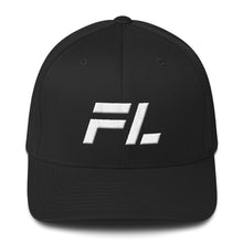Florida - Structured Twill Cap - White Embroidery - FL - Many Hat Color Options Available