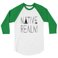 Native Realm - 3/4 Sleeve Unisex Raglan Shirt - NR3