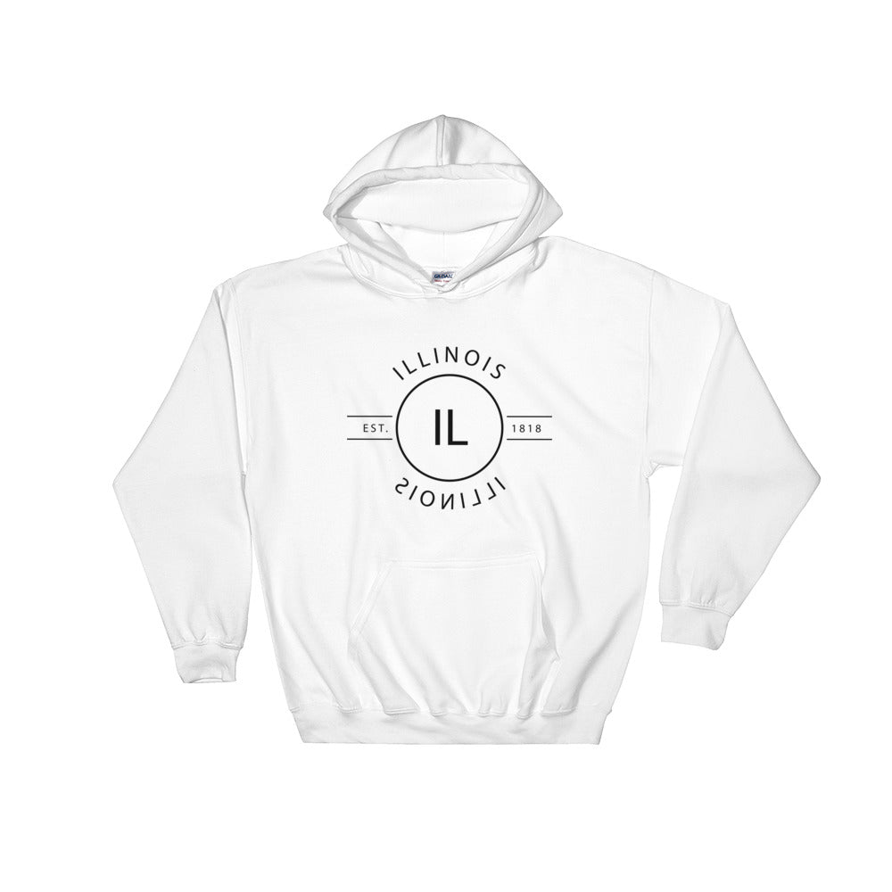 Illinois - Hooded Sweatshirt - Reflections